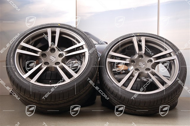 19" Sommerräder Satz Turbo II, Felgen 8J  x 19 ET57 + 11J x 19 ET 51 + Sommerreifen 235/35 ZR 19 + 305/30 ZR 19, ohne RDK