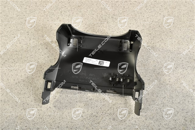 Steering column switch housing, Upper part, Black