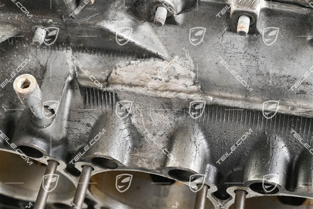 Engine block, repaired