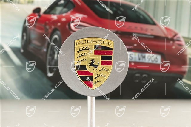 Radzierdeckel, Platinsilber-Metallic