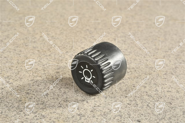 Headlight switch knob