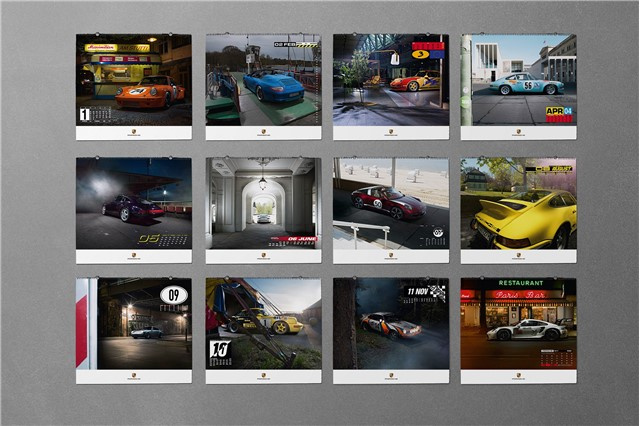 Porsche Calendar 2023