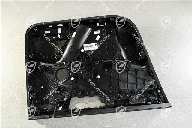 Tuerverkleidung / Türverkleidung, Vorne, Leder Schwarz, Bose, R