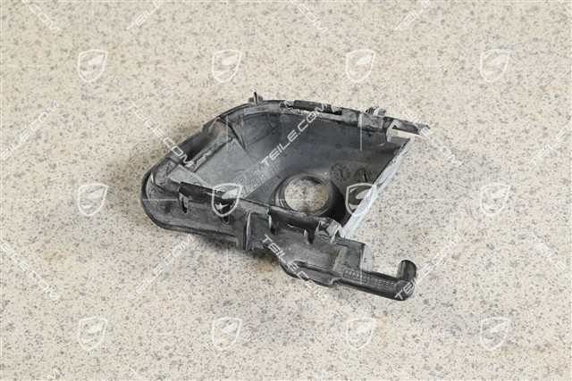 Turbo / GTS, Cover trim for  fog headlamp, PDC, Black Mat, R