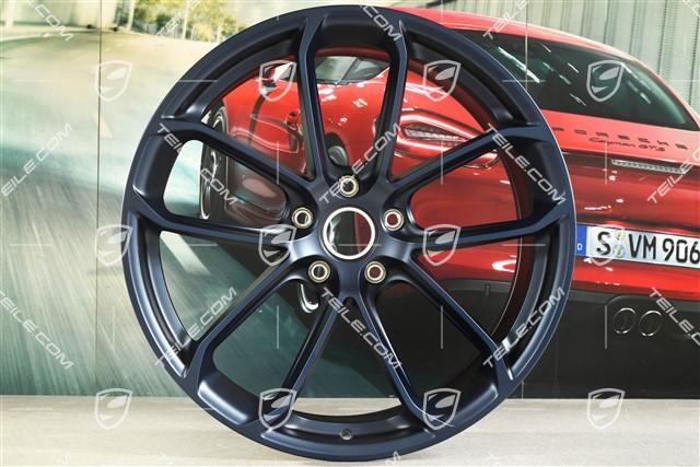 22" Felga GT COUPE, przednia 10,5J x 22 ET49, granatowa - ocean blue pearl effect