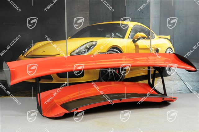GT3 RS rear spoiler lid, with wing