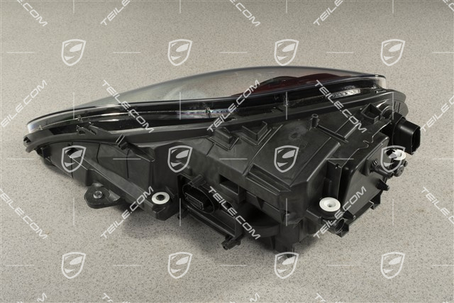 LED reflektor, czarny, R