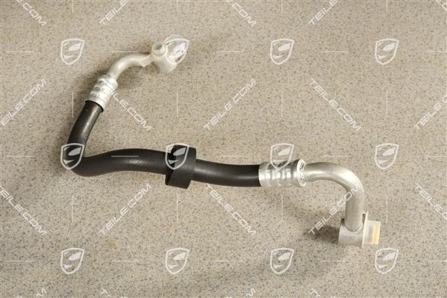 Przewód układu klimatyzacji, V8 4.5L 250KW / V8 BiTurbo 4.5L 330KW, 4-strefowa klimatyzacja