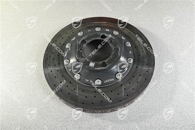 PCCB Ceramiczna tarcza hamulcowa, GT3/GT3RS/GT2RS, uszkodzona/bez gwarancji, L