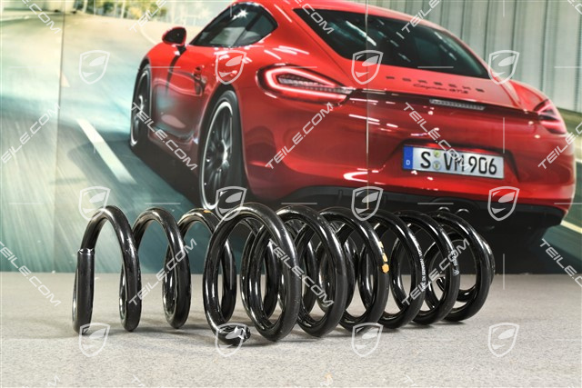 Schraubenfeder, HA, KENN - Violett