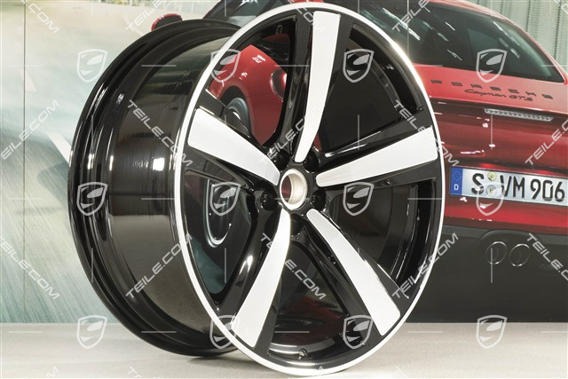 21-inch wheel rim "Exclusive Sport Design" 10J x 21 ET 19, black high gloss