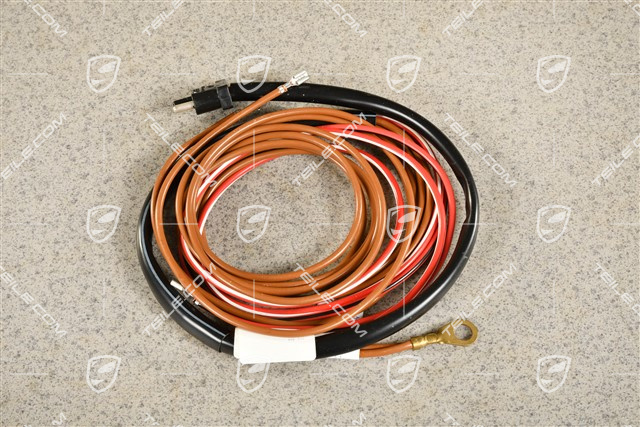 Rear window heating wiring harness