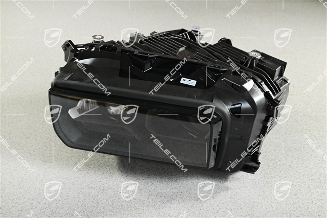LED Matrix headlight PDLS Plus, Darkened / Smoked, L