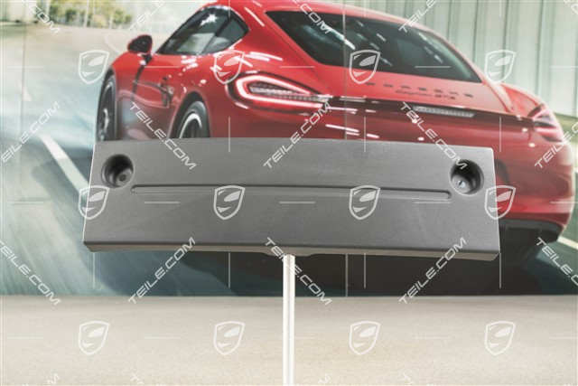 Turbo, Front bumper number / Licence plate support
