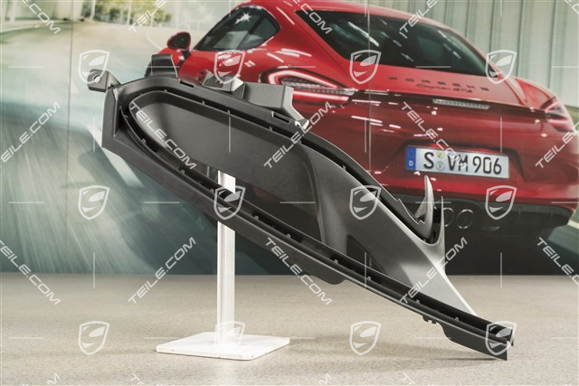 Front bumper lateral grille, L