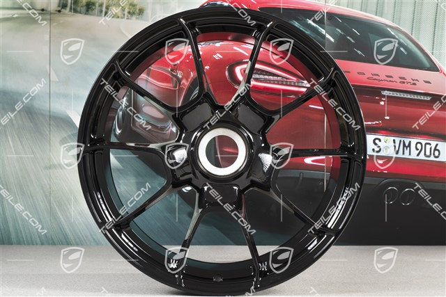 20" Felga 911 Turbo S Exclusive Design, 11,5J x 20 ET56, czarny wysoki połysk