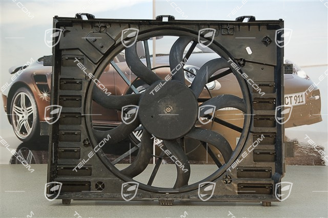 Air duct with fan, 3.0L 245KW / 3.6L 220KW