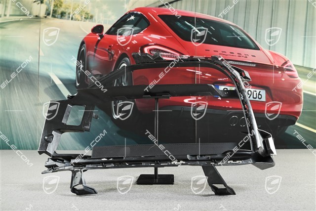 Sport Design, Front bumper, side ventilation grille, Black matte, R