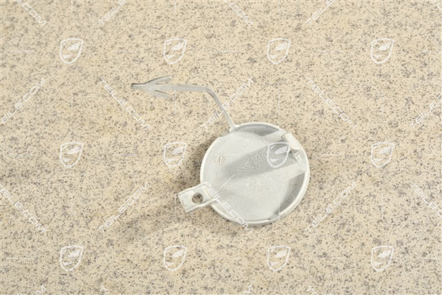 Tow hook hole plug