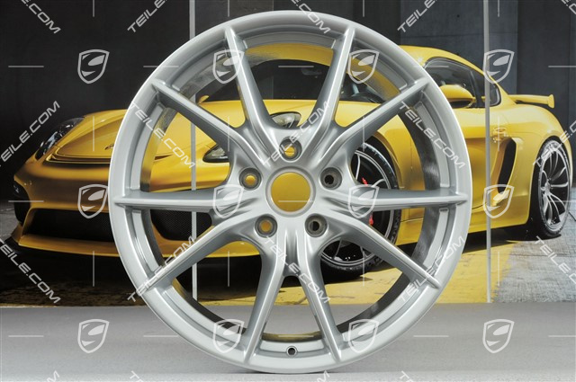 20" Felge Carrera S (IV), 11J x 20 ET78, für Winterbetrieb, C2/C2S, Brilliantchromlack