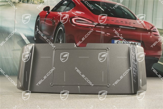 Turbo, Rear bumper number / Licence plate support USA