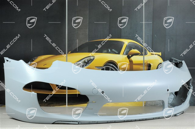 Zderzak przedni, z otworami na czujniki parkowania