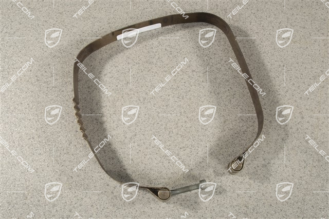 Restraining strap, middle muffler