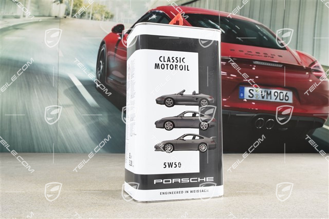 Porsche Classic Engine Oil / 5W50, 5L