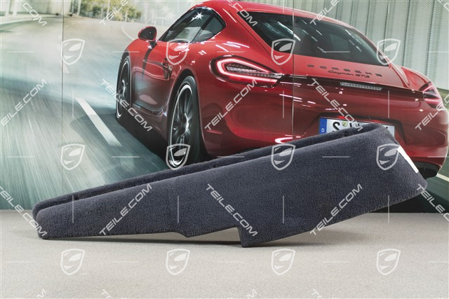 Ablagekasten Türverkleidung , Teppich / Kunstleder, Nachtblau, L