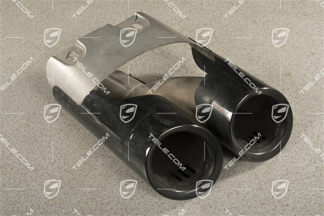 2,0L, Tail pipe, Black, R