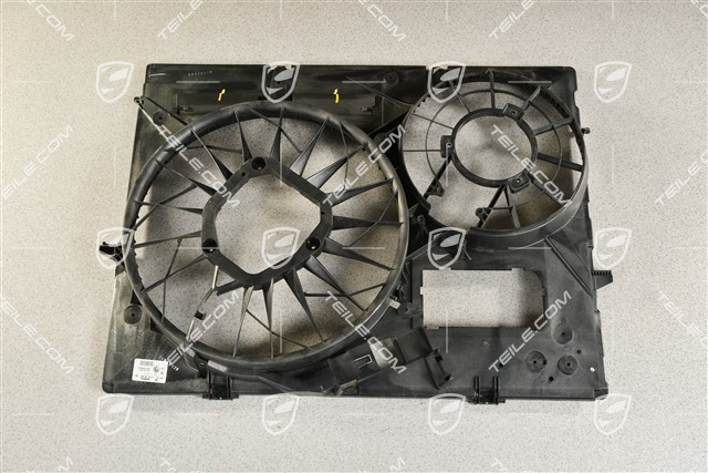Ramka wentylatorów, V6 3.6L 206KW / V8 4.5L 250KW / V8 4.8L 280KW