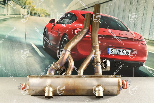 Coupe GT, Rear silencer / muffler Titanium