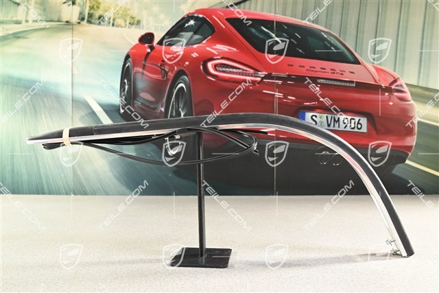 911S,  Rear bumper protective strip / moulding with alu strip, L=R