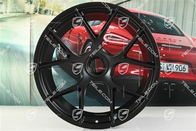 21" Felga GT3 Magnesium, magnezowa, 12J x 21 ET45, czarna satynowa