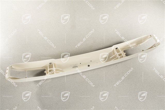 Bumper, upper part, with headlight washer system