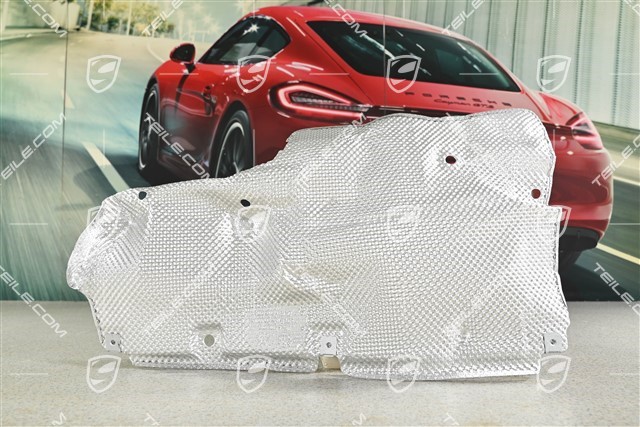 Hitzeschutz Wärmeschutz, Tunnel, Hinten, 2,0 / 3,0L Hybrid, L