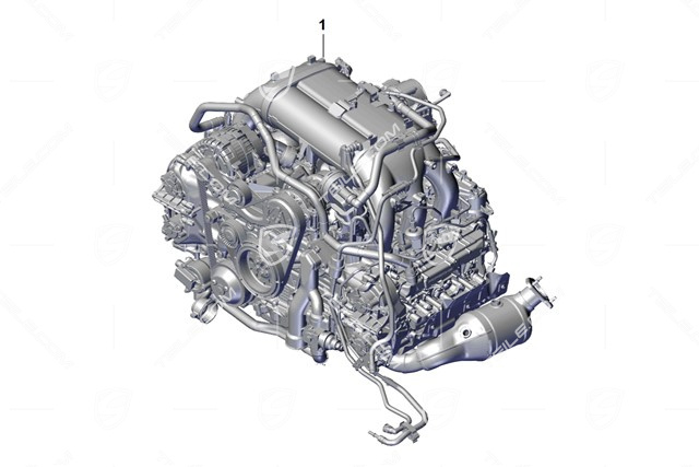 Replacement engine, complete, Cayman GT4 / Boxster Spyder, 4.0L Replacement engine, complete, Cayman GT4 / Boxster Spyder, 4.0L