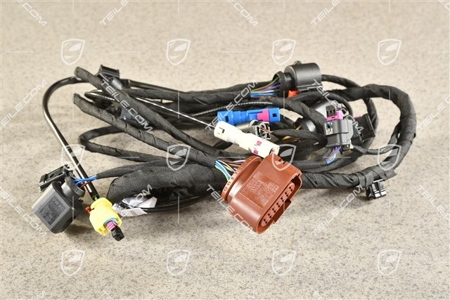 Wiązka instalacji elektrycznej przedniego zderzaka,  real top view / pakiet connect plus, Turbo