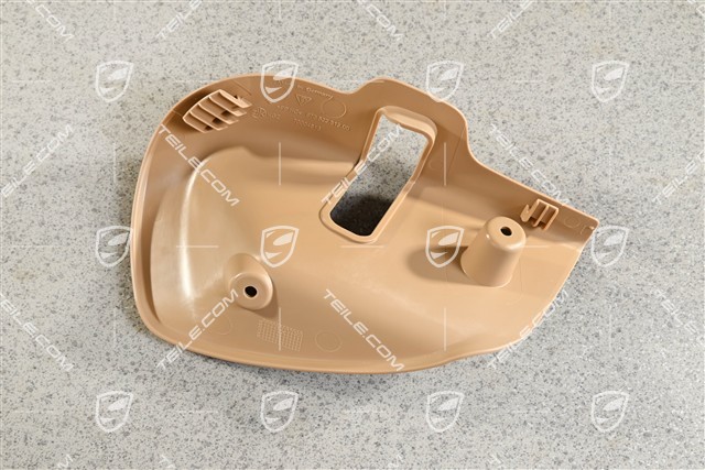 Blende, Rucksitzbank lehne, Seitlich, Luxorbeige, R