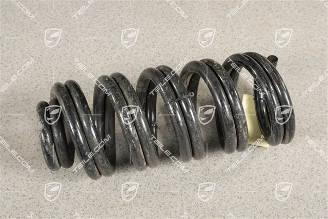 Schraubenfeder, HA, Turbo, Cabrio, 6 Gang Schaltergetriebe, KENN Gold/Silber, L+R