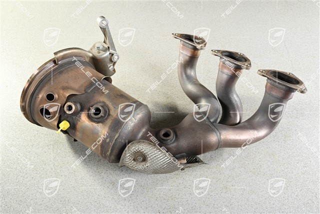 GT3 Kolektor wydechowy z filtrem cząstek stałych benzyny, cyl. 4-6