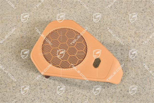Cover, Center, Leather, Sand Beige