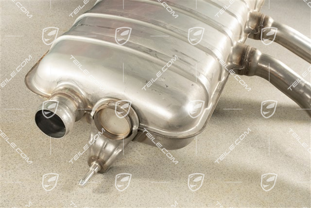Rear muffler, V6 3.6 220KW