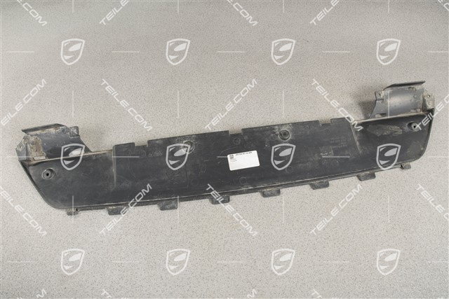 Front spoiler / Underbody trim, front, black