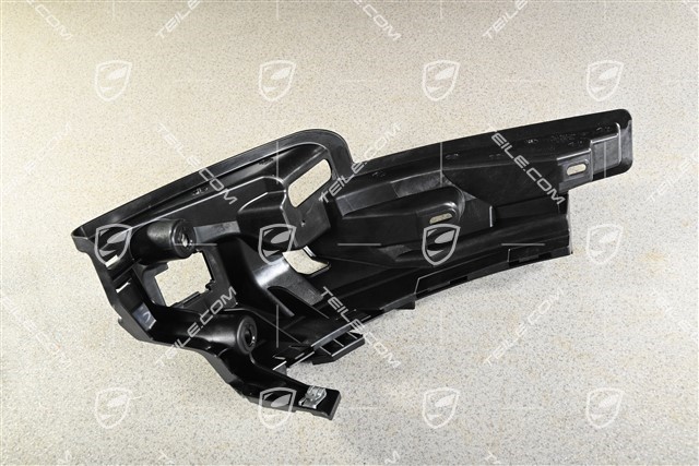 Rear bumper retaining strip, R