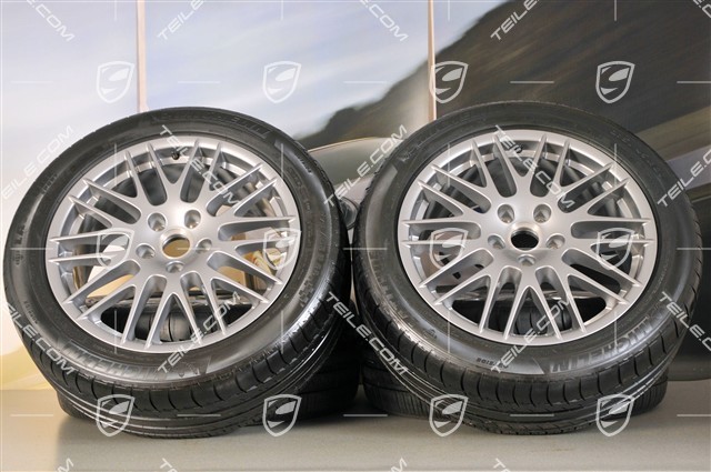 20" RS Spyder Design Sommerräder Satz, 4x Felgen 9J x 20 ET 57 + 4x Reifen 275/45 R 20 110Y XL, mit RDK