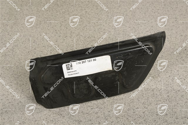 Blacha chłodnicy oleju, dolna