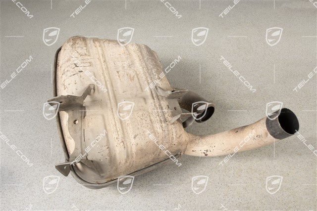 Tłumik końcowy, manualna skrzynia biegów, 3,4L, R