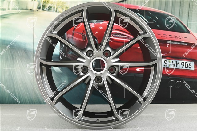 20" Felga GT4, 11J x 20 ET50, Platinum satynowy półmat