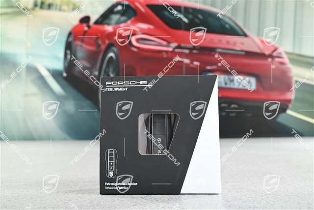 Vehicle key side faces / Key cap, Painted / lacquered, set Aventurine green metallic